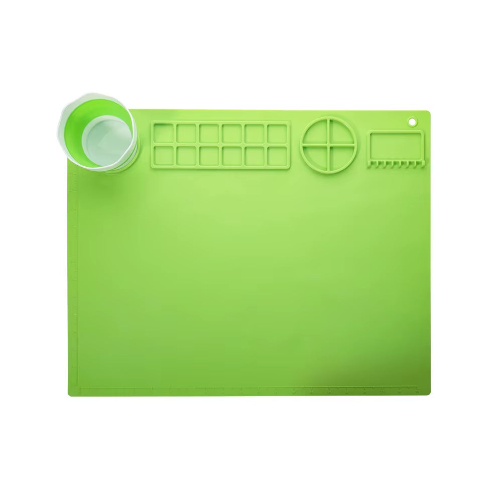 Silicone Silicone Painting Mat Crafts Non-Stick Art Silicone Craft Mat Large Washable Graffiti Painting Mat Children