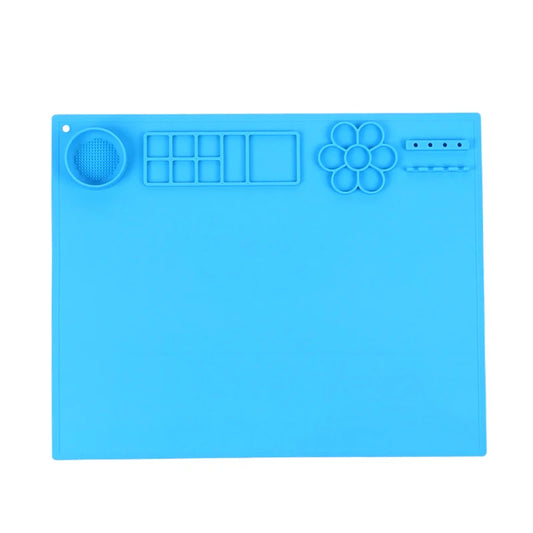 Large Silicone Art Mat, Silicone Painting Mat,Art Mat with Cup, Easy Clean Up, Protects Surfaces Perfectly for Paint