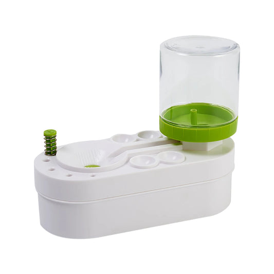 New 1PC Paint Brush Cleaner with Drain Button Automatic Water Circulation Paint Brush Cleaning Machine Cleaning Bucket Art Tool